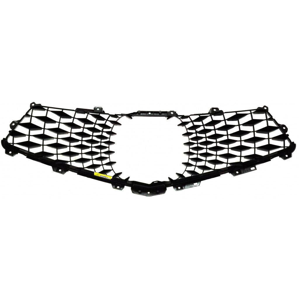 Calandre Acura MDX 2017-2020, finition noir métallisé, motif maille, AC1200130 - Hunt Parts