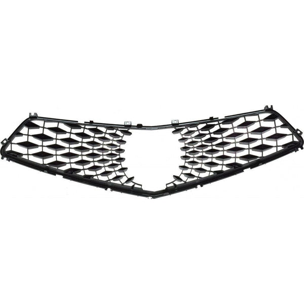 thumbnail image 2 of Front Lower Grille Trim Molding For Acura TSX 2009-2010 – Primed Silver – Direct Replacement AC1216100 2 of 6