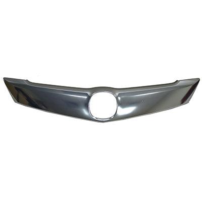 2015-2017 Acura Tlx Grille Moulding Upper Satin Chrome With Adaptive Cruise