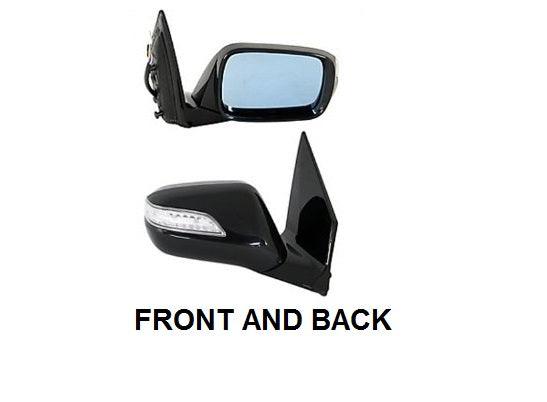 Rétroviseur extérieur côté passager pour Acura MDX 2007-2008, électrique, chauffant, à mémoire et avec clignotant, AC1321112