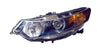 2009-2014 Acura Tsx Head Lamp Driver Side With Hid High Quality