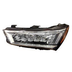 Phare avant gauche à LED pour Acura MDX 2017-2020 sans correcteur d'assiette automatique, référence AC2502130C - Hunt Parts