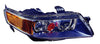 Head Lamp Passenger Side Acura Tsx 2006-2008 Capa