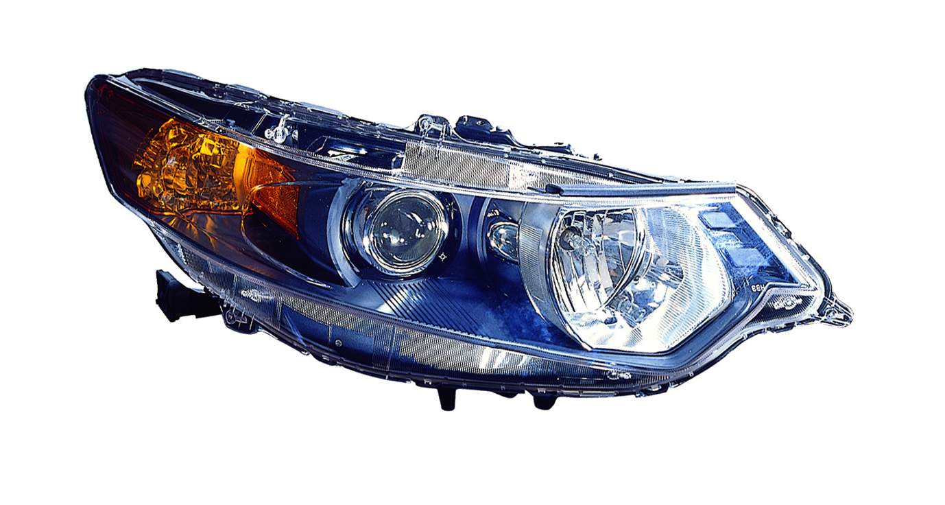 Phare avant côté passager Acura TSX 2009-2014 avec capuchon HID, AC2503118C - Hunt Parts