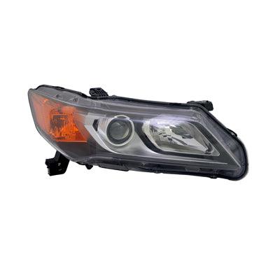 Phare avant côté passager pour Acura Ilx Hybrid 2013-2015, halogène haute qualité, AC2503121