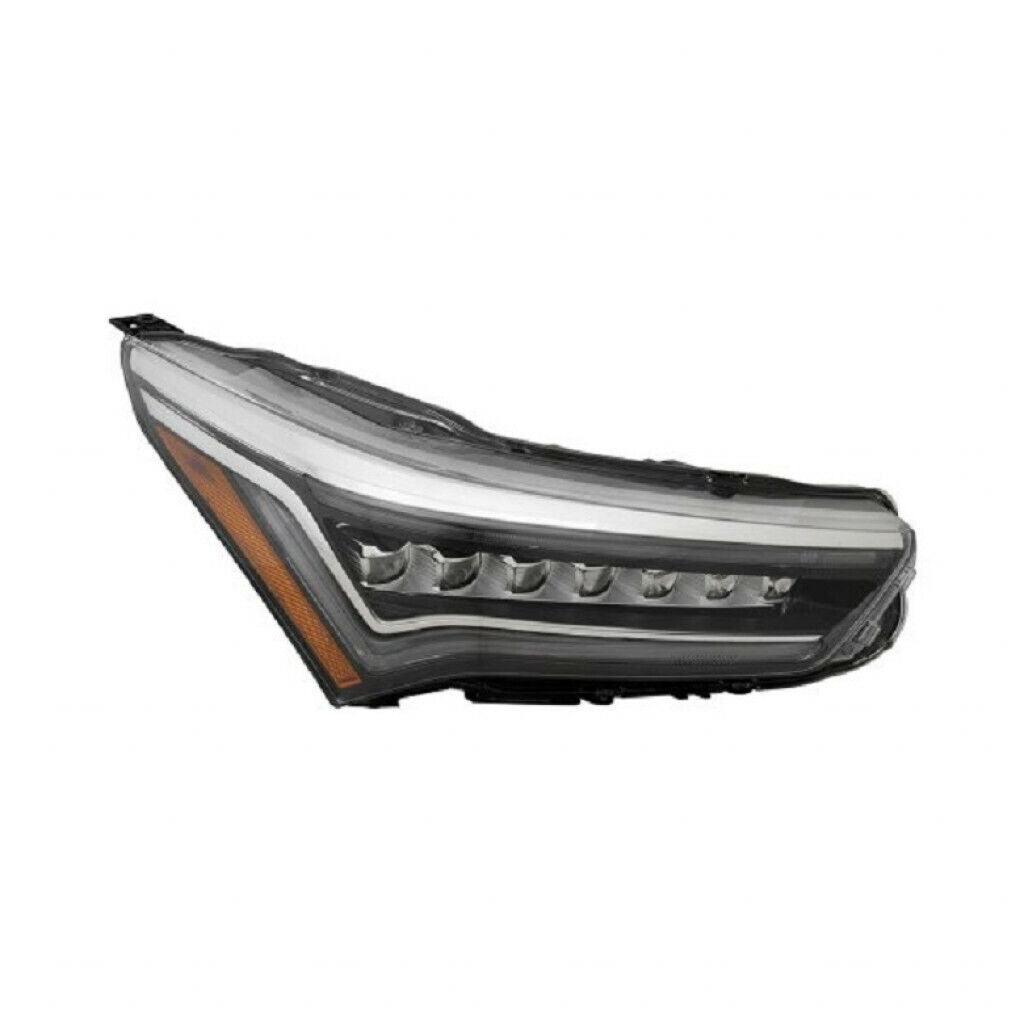 Phare avant côté passager à DEL sans LED pour Acura RDX 2019-2021, AC2503133