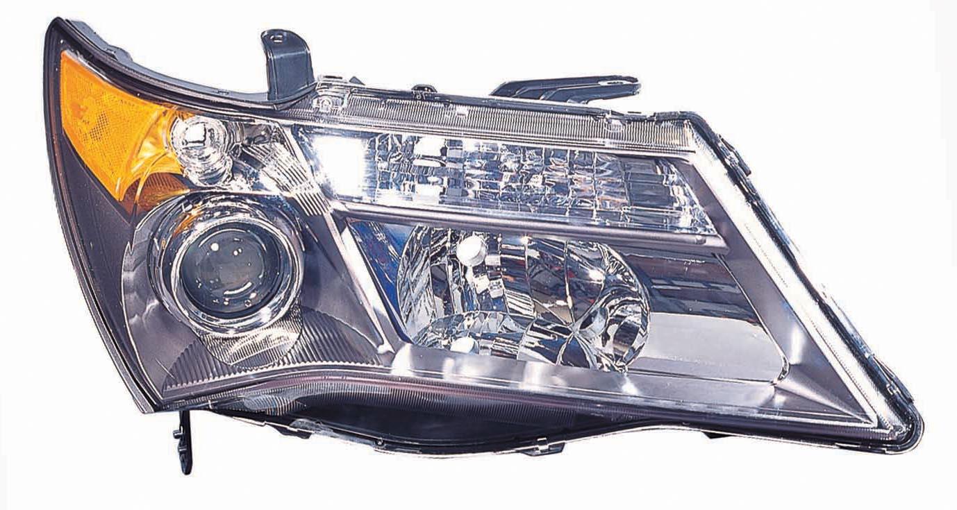 Phare avant côté passager pour Acura MDX Sport 2007-2009 avec phare adaptatif de haute qualité, AC2519110