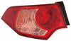 Tail Lamp Driver Side Acura Tsx 2011-2014 Capa