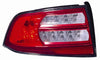 2007-2008 Acura Tl Tail Lamp Driver Side Base/Navi