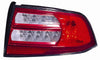 2007-2008 Acura Tl Tail Lamp Passenger Side Base/Navi