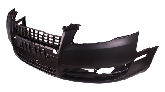 Pare-chocs avant Audi A4 2007-2009 sans orifice de lave-phares ni pack sport, apprêté, AU1000142U - Hunt Parts