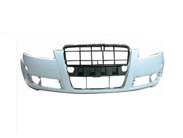 Pare-chocs avant Audi A6 2005-2008 sans orifice de lave-phares, type 1, apprêté, AU1000156