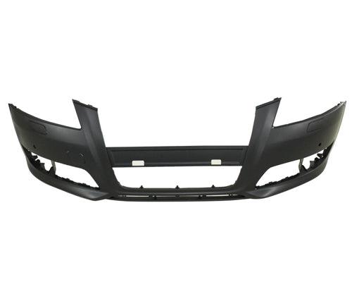 2009-2013 Audi A3 Bumper Front With Sensor/Wash Hole With Out Sport Pkg Primed