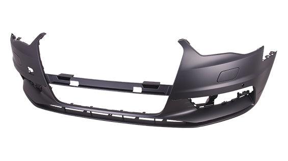 2015-2016 Audi A3 Bumper Front Primed With Out S Line With H/L Washer/Sensor Sedan Capa