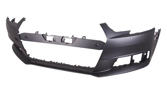 Pare-chocs avant Audi A4 Quattro 2017-2019 apprêté sans capteur/lave-glace/S-Line, AU1000235