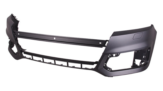 Pare-chocs avant Audi Q7 2017-2019 apprêté, sans capteur de stationnement parallèle, avec capuchon de lave-glace, Au1000278C - Hunt Parts