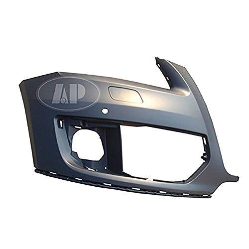 Pare-chocs avant côté conducteur Audi Q5 2009-2012 avec trou pour capteur, apprêté noir, sans pack S-Line, AU1016101