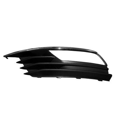 Enjoliveur de feu antibrouillard avant côté conducteur pour Audi A3 2015-2016 (sans S Line), berline/cabriolet, noir, AU1038129