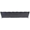2009-2012 Audi A4 License Plate Moulding Front (Matte-Black) With S-Line