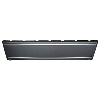 Moulure de plaque d'immatriculation avant pour Audi A4 2009-2012 (gris platine mat) avec finition S-Line, AU1068104