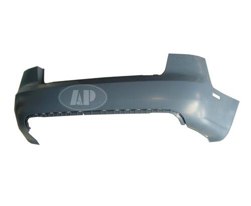 Pare-chocs arrière Audi A4 2005-2008 sans trou pour capteur, avec trou pour feu latéral, apprêté, type USA, AU1100164