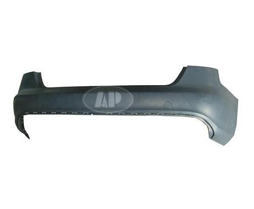 Pare-chocs arrière Audi A4 2009-2012 sans trou pour capteur, apprêté avec finition S-Line, AU1100184
