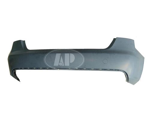 Pare-chocs arrière Audi A4 2009-2012 sans trou pour capteur, apprêté, sans finition S-Line, AU1100193