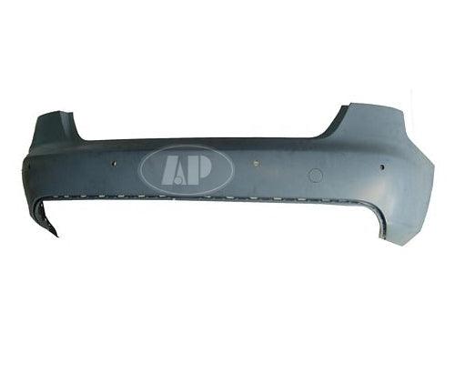 Pare-chocs arrière Audi A4 2009-2012 avec trou pour capteur, apprêté, sans finition S-Line, AU1100195
