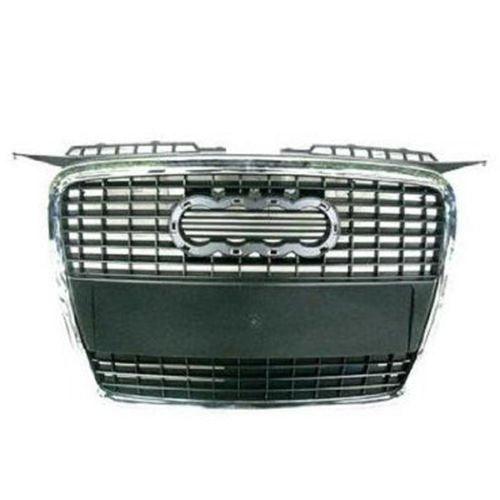 Calandre Audi A3 2006-2008 (Chrome/Apprêté noir) sans pack sport, AU1200115