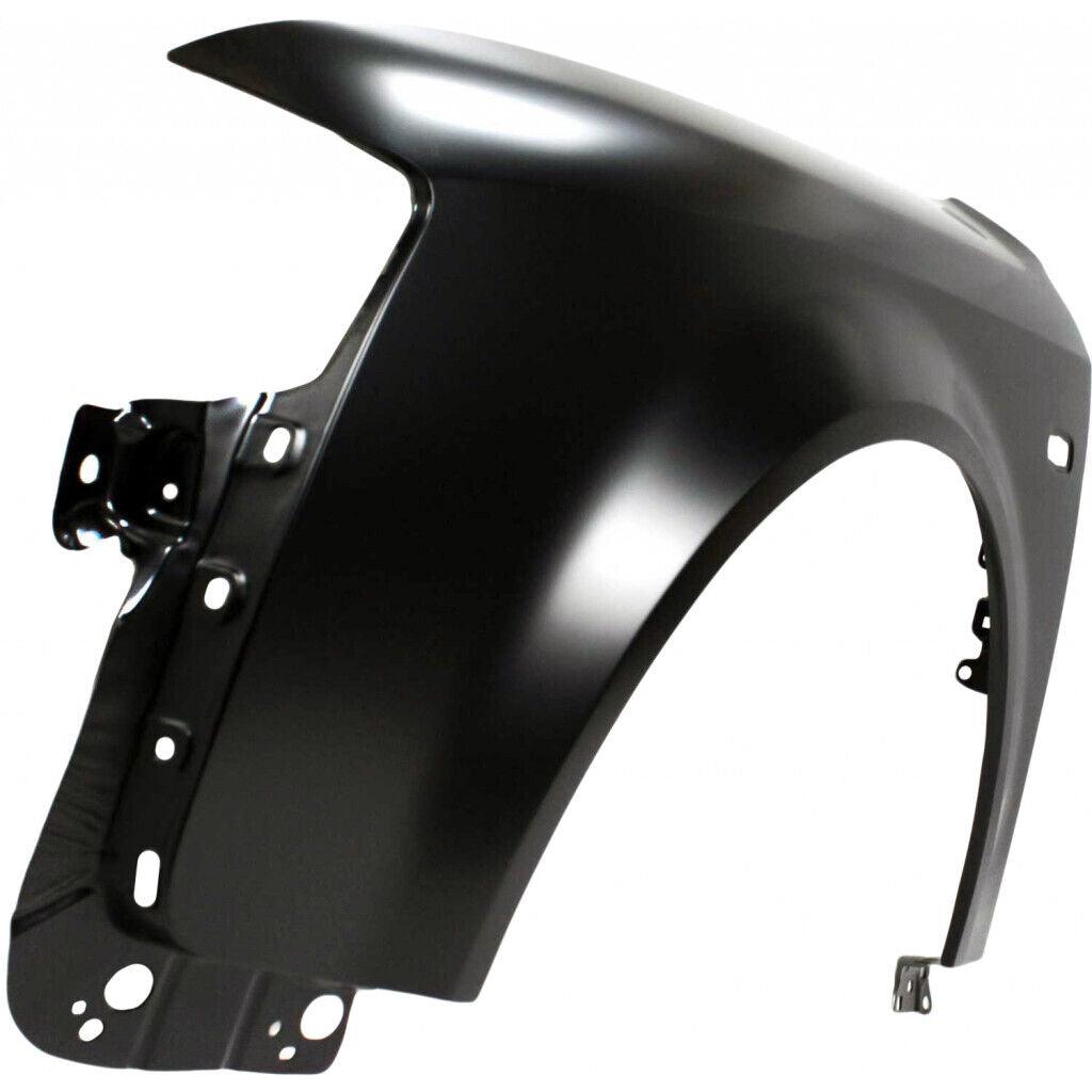 Pair Of Front Fenders For Audi S4 2000-2002 (VIN X200001+) - Primed Steel, Left & Right, With Turn Signal Hole