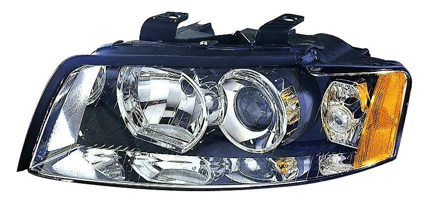 Phare avant gauche (côté conducteur) pour Audi S4 2004-2005, halogène haute qualité, AU2502113