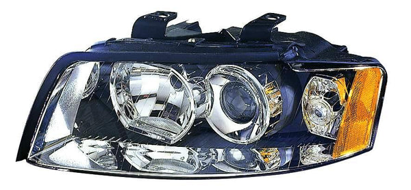 2004-2005 Audi S4 Head Lamp Driver Side Halogen High Quality