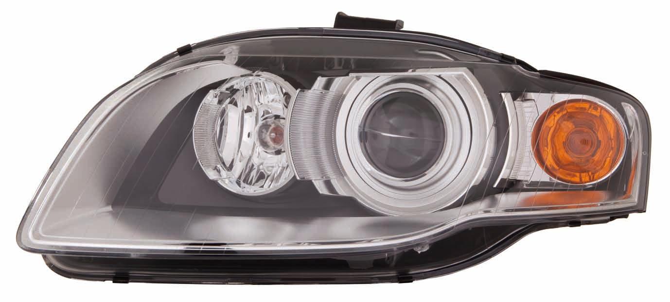 Phare avant gauche (côté conducteur) pour Audi S4 Cabriolet/Décorateur 2007-2009, HID sans courbure, haute qualité, AU2502129