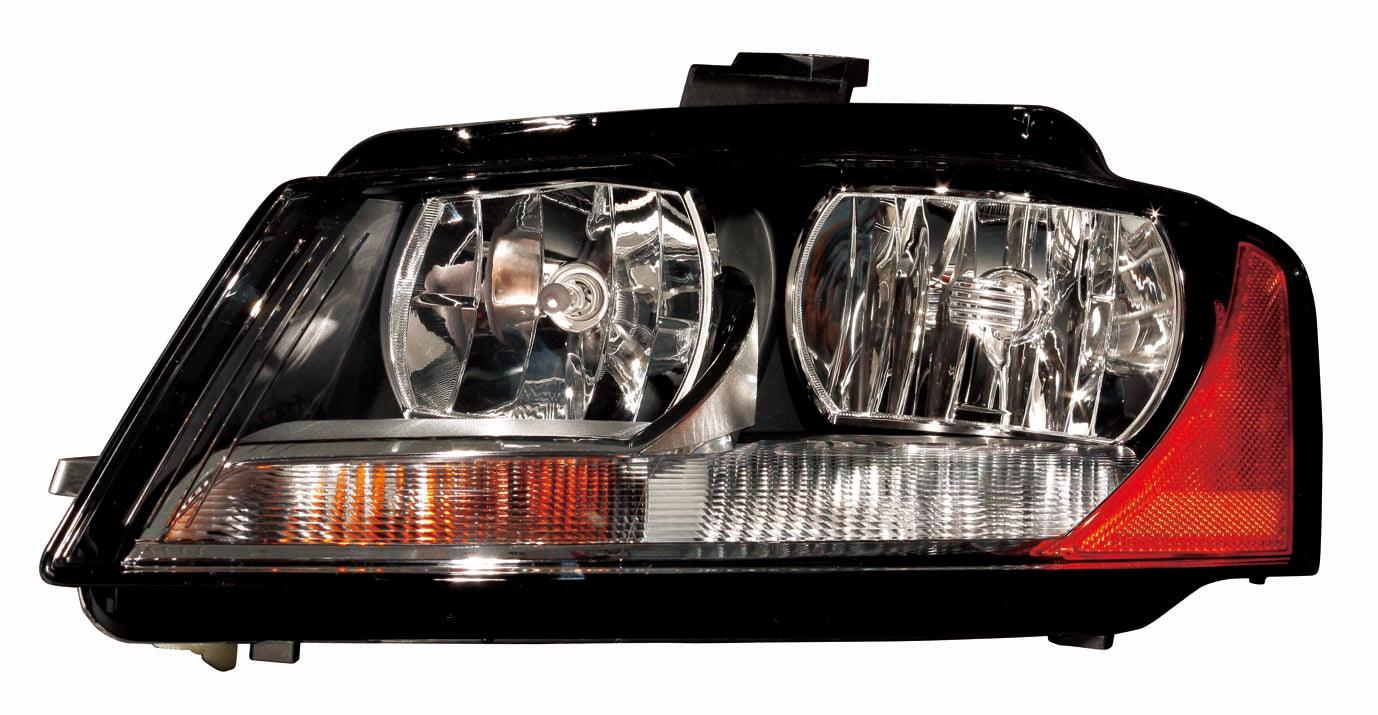 Phare avant gauche (côté conducteur) pour Audi A3 (2009-2013), halogène haute qualité, AU2502141