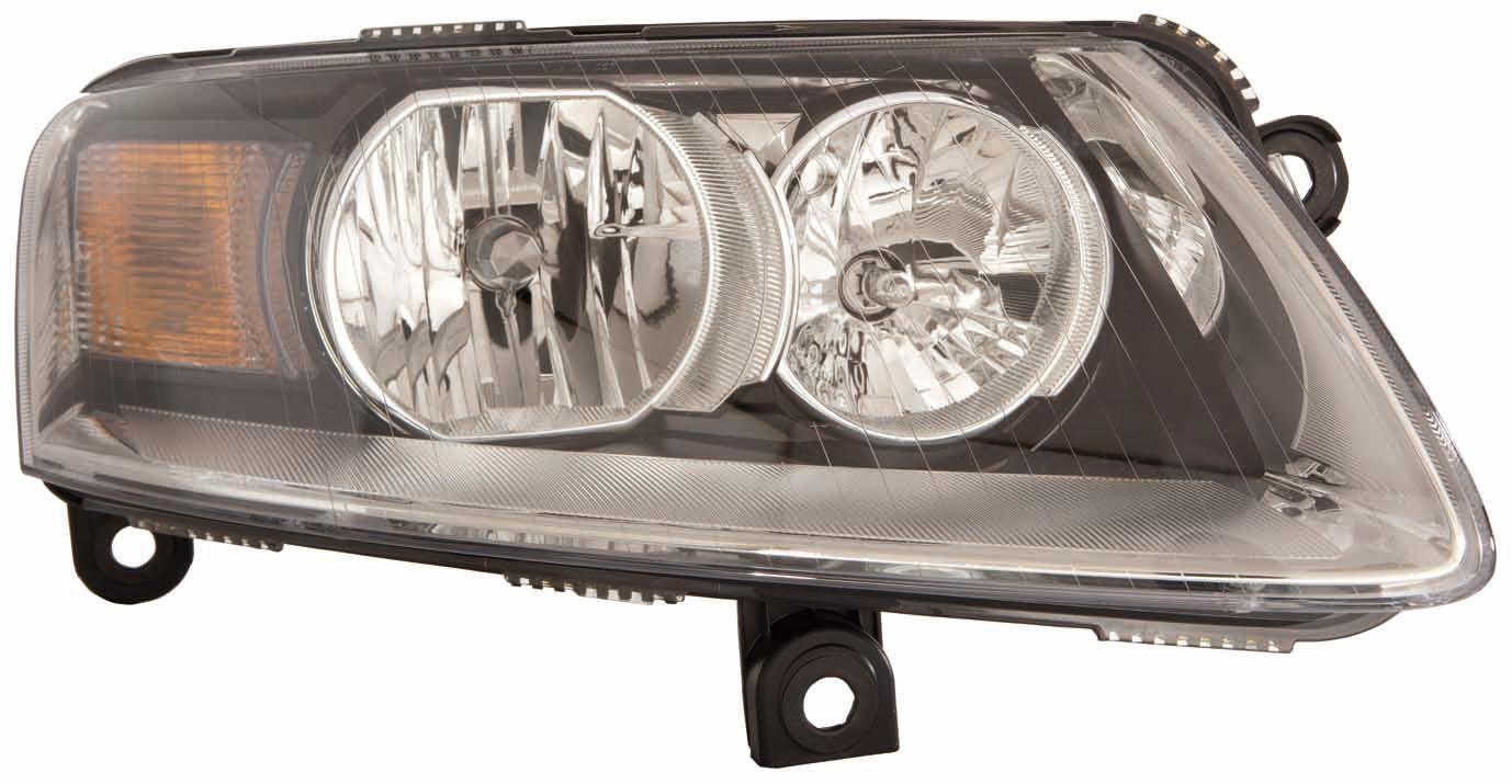 Phare avant gauche (côté conducteur) pour Audi A6 (2009-2011), halogène haute qualité, AU2502162