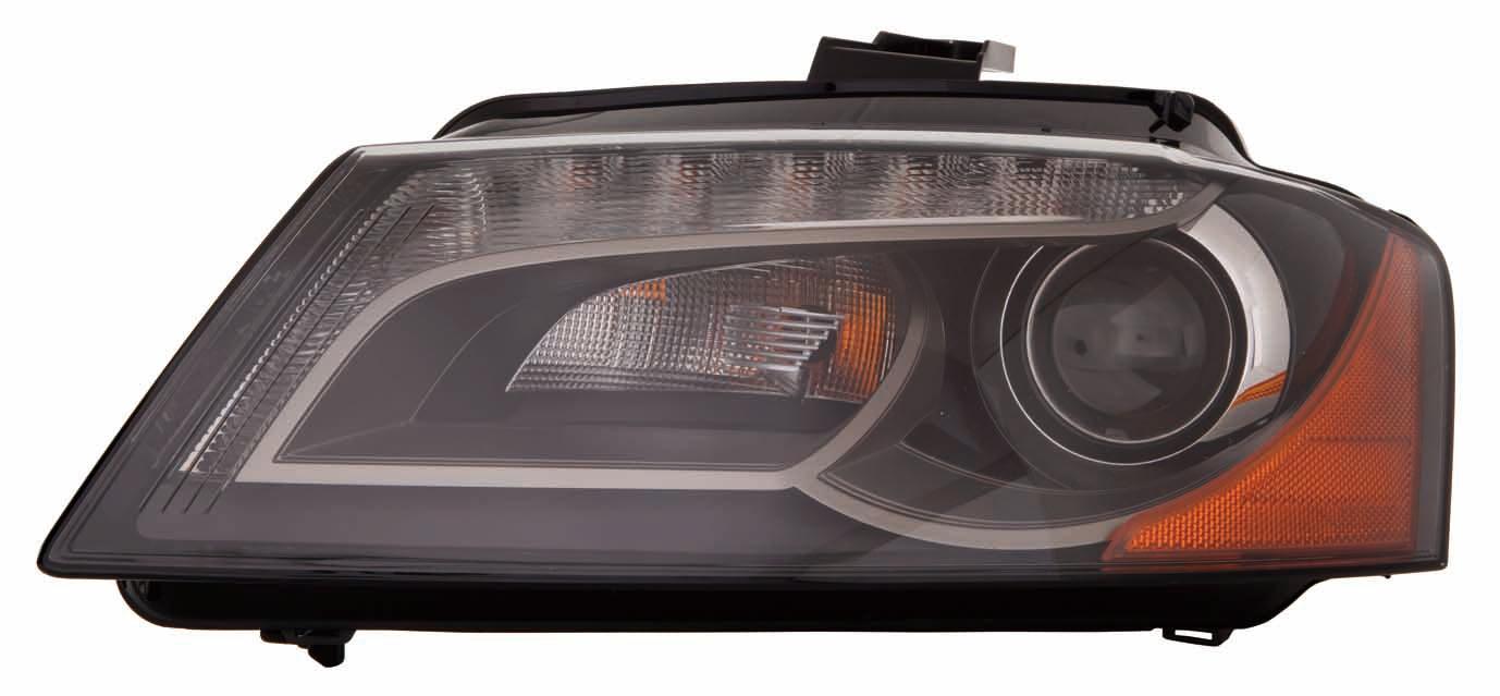 Phare avant gauche (côté conducteur) Audi A3 2009-2013, xénon, sans courbure, haute qualité, AU2502166