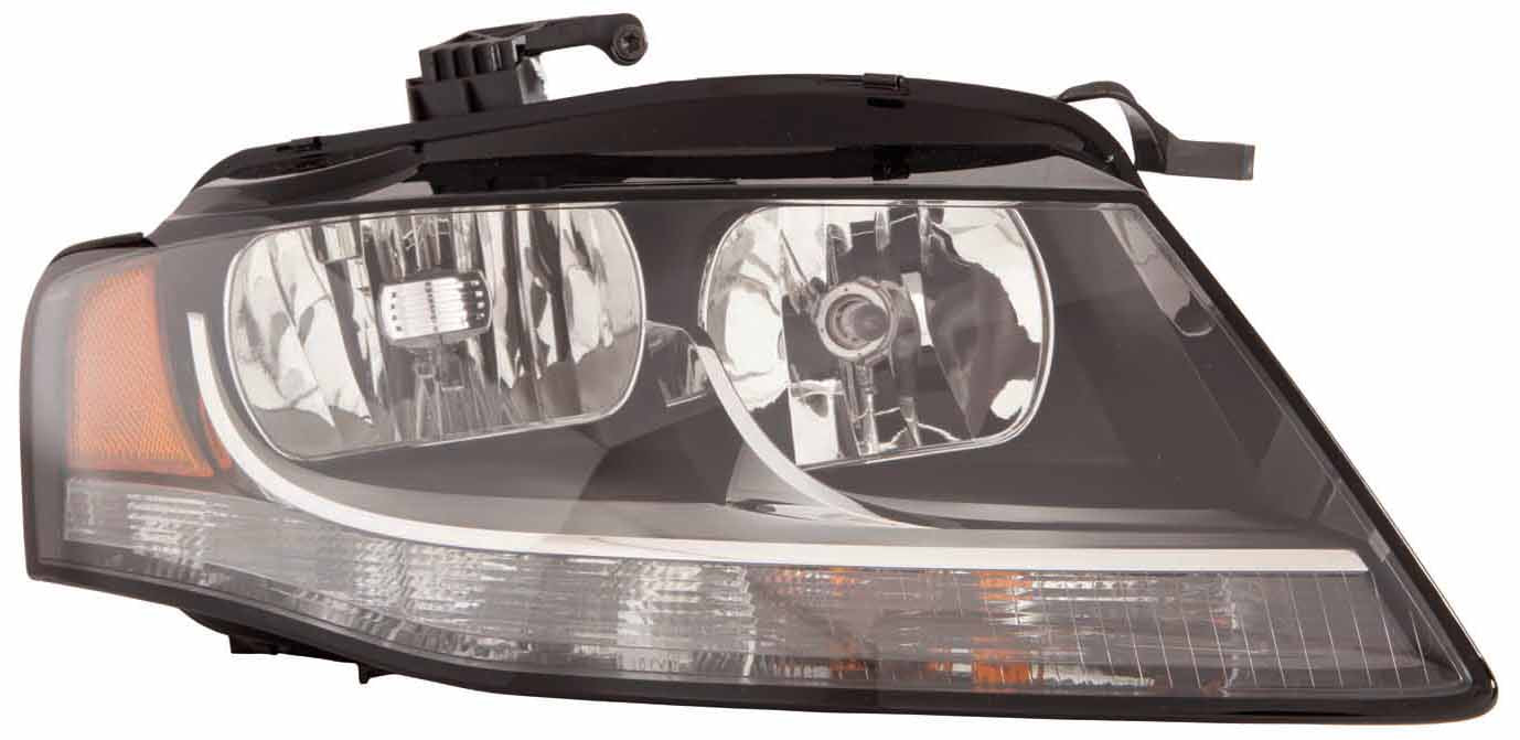 Phare avant côté passager pour Audi A4 2009-2012, halogène, berline/break, référence Au2503149C - Hunt Parts