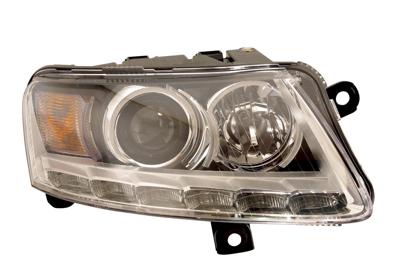 Phare avant côté passager Audi S6 2009-2011 Xénon avec correcteur d'assiette automatique, sans courbure, haute qualité, AU2503156