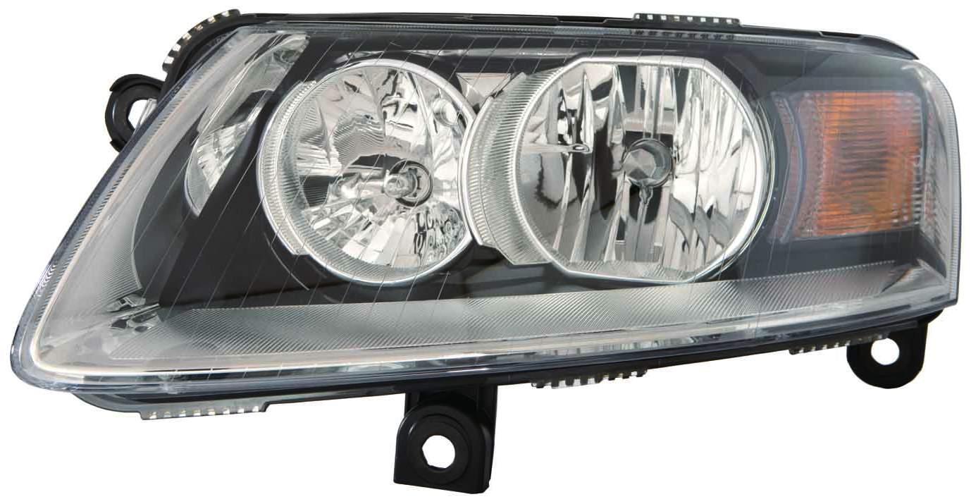 Phare avant côté passager pour Audi A6 (2009-2011), halogène haute qualité, AU2503162