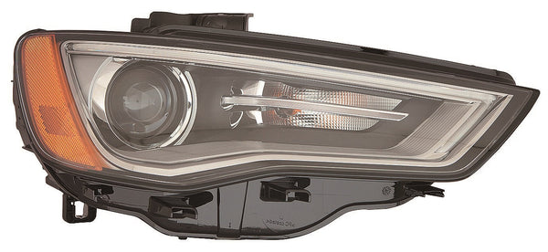 Head Lamp Passenger Side Audi A3 2015-2016 Xenon Without Adaptive Lighting Capa , Au2503191C