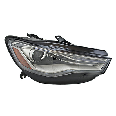Head Lamp Passenger Side Audi A6 2016-2018 Bi-Xenon With Auto Level Capa , Au2503195C
