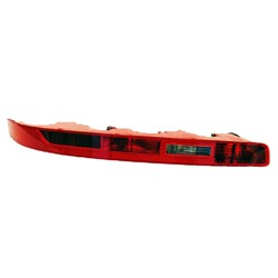 Feu arrière inférieur côté conducteur pour Audi Q7 (2007-2015), monté sur le pare-chocs, référence Au2804103C - Hunt Parts