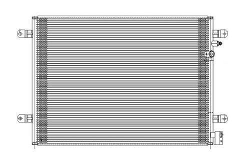 Condenseur Audi S6 2005-2011 3424, AU3030130