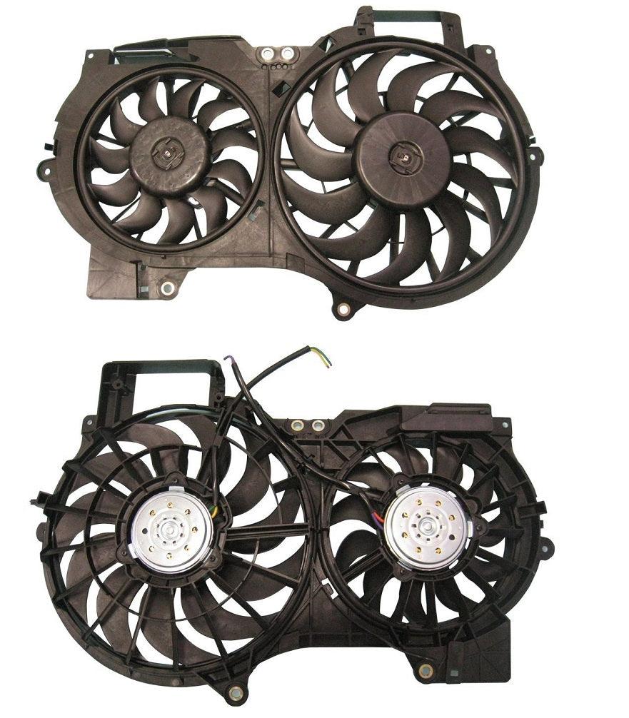 Ensemble ventilateur de refroidissement Audi A6 Quattro 2005-2011 V6 sans unité de commande 3,5 L, AU3117105