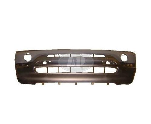 Pare-chocs avant BMW X5 2000-2003 apprêté sans trou pour capteur/lave-phares, BM1000130