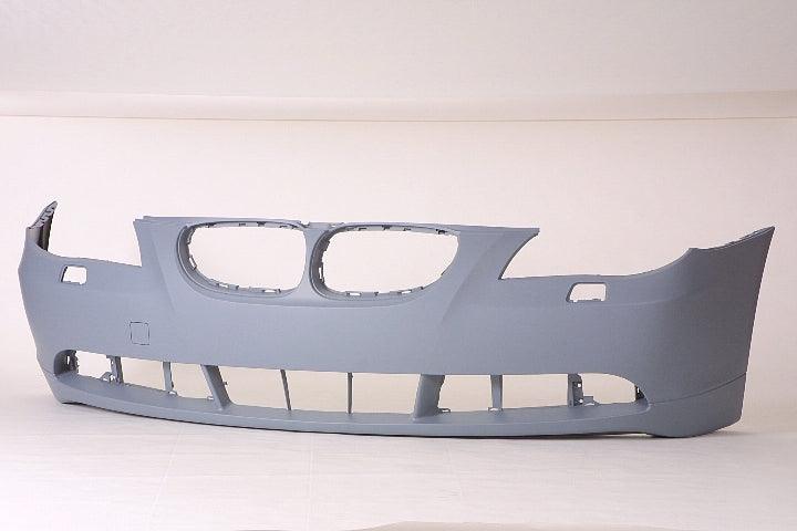 Pare-chocs avant BMW Série 5 2004-2007, gris apprêté, sans pack M, sans cache pour capteur, BM1000154C