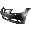 2006-2008 Bmw 3 Series Sedan Bumper Front With Out Sensor Hole With H/Lp Wash Hole Primed