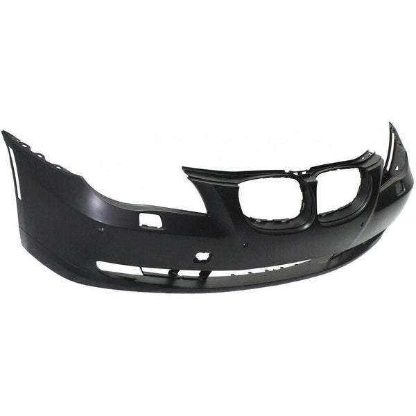 2008-2010 Bmw 5 Series Bumper Front With Sensor Hole Primed Sedan/Wgn With Out M Pkg Capa