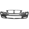 2011-2014 Bmw X3 Bumper Front Primed With Head Lamp Washer With Out M Pkg Capa