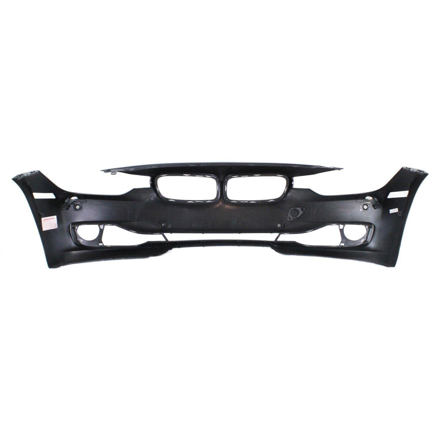 Pare-chocs avant BMW Série 3 Touring 2014-2015 avec capteur/lave-glace, sans caméra/aide au stationnement, sans trou de moulure, apprêté, BM1000259C